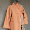 kimono len flax oko orange