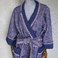 plaszcz kimono welna dwustronna
