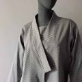 kimono sukienka zakard pasek